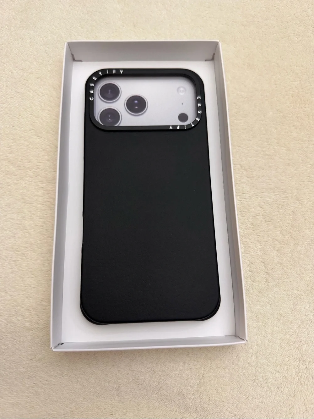 Casetify BioVeg Case MagSafe Black iPhone 17 Pro Max